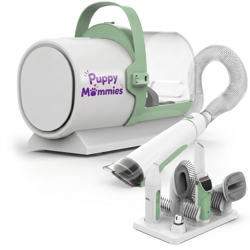 Puppy Mommies Pet Hair Vacuum & Grooming Kit
